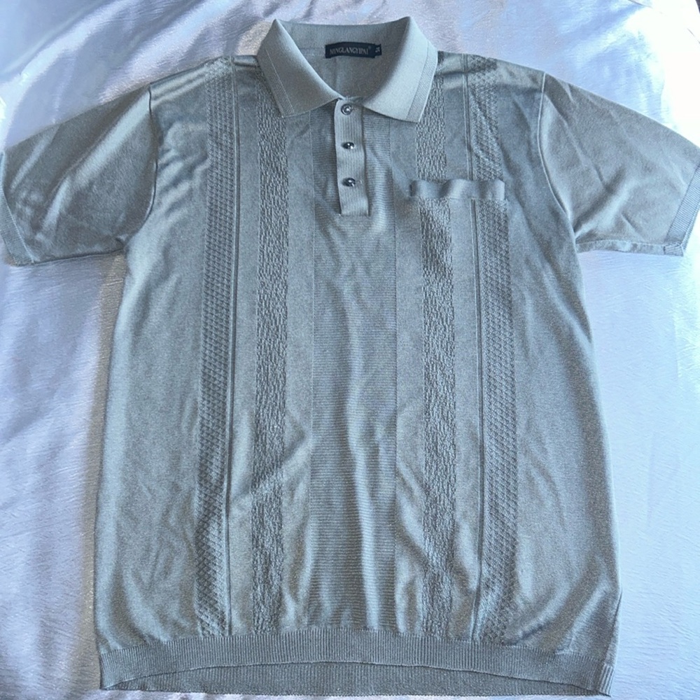 MINGLANGYPAI SIZE M/Large vintage old money polo for MEN